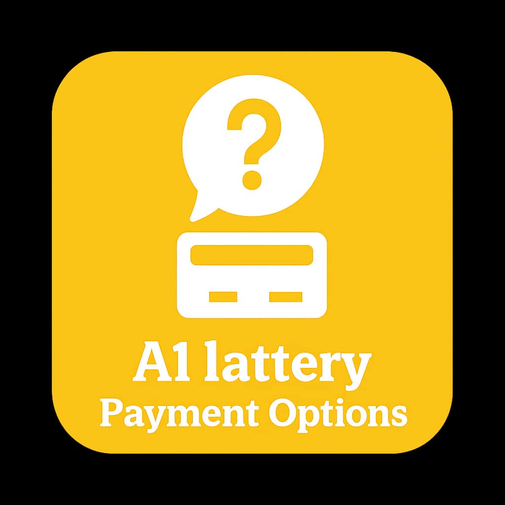 Icon representing A1 lottery Payment Options.