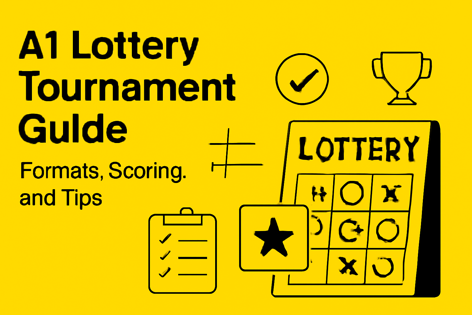 An informative representation of the A1 lottery's fairness.