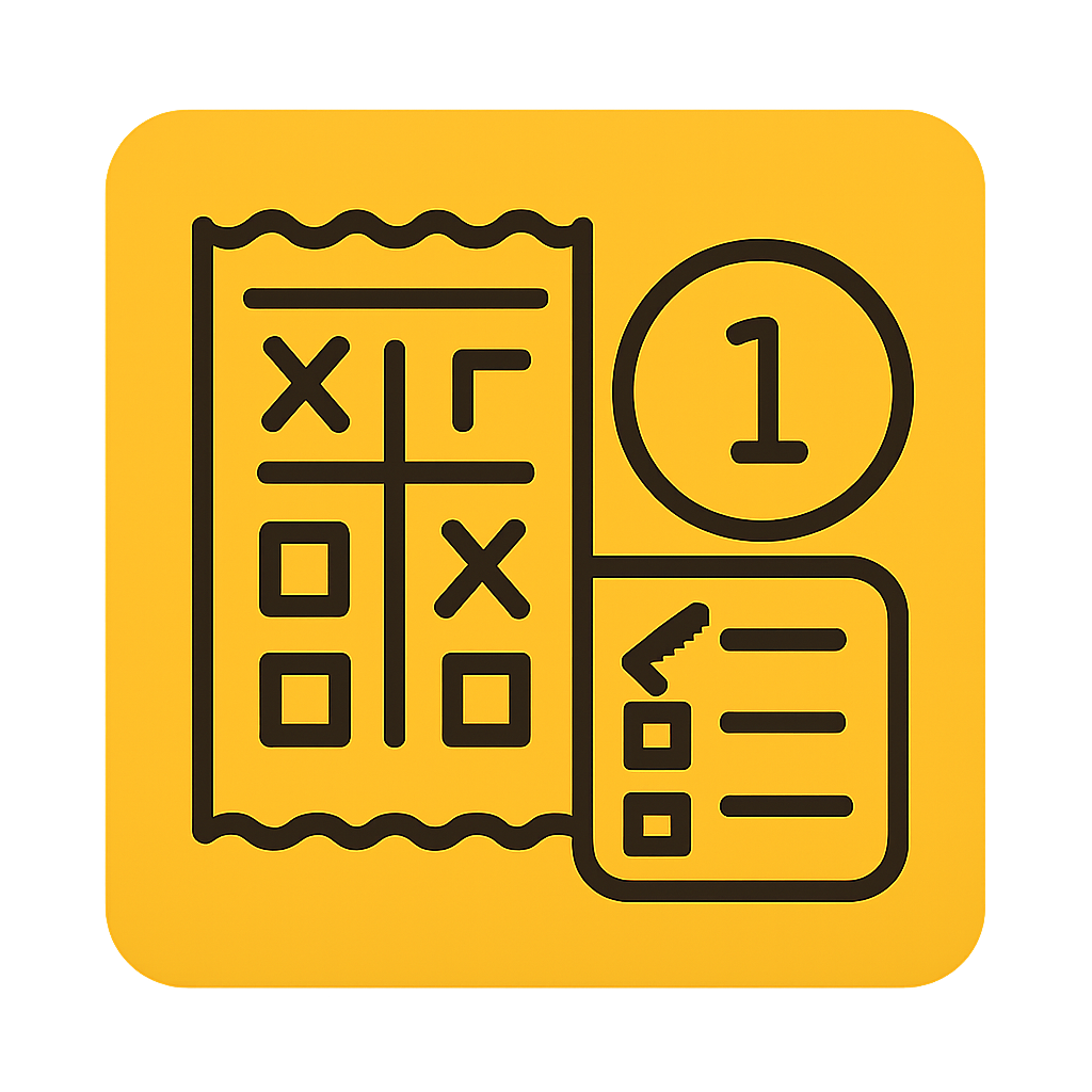 A badge indicating the fairness of the A1 lottery.