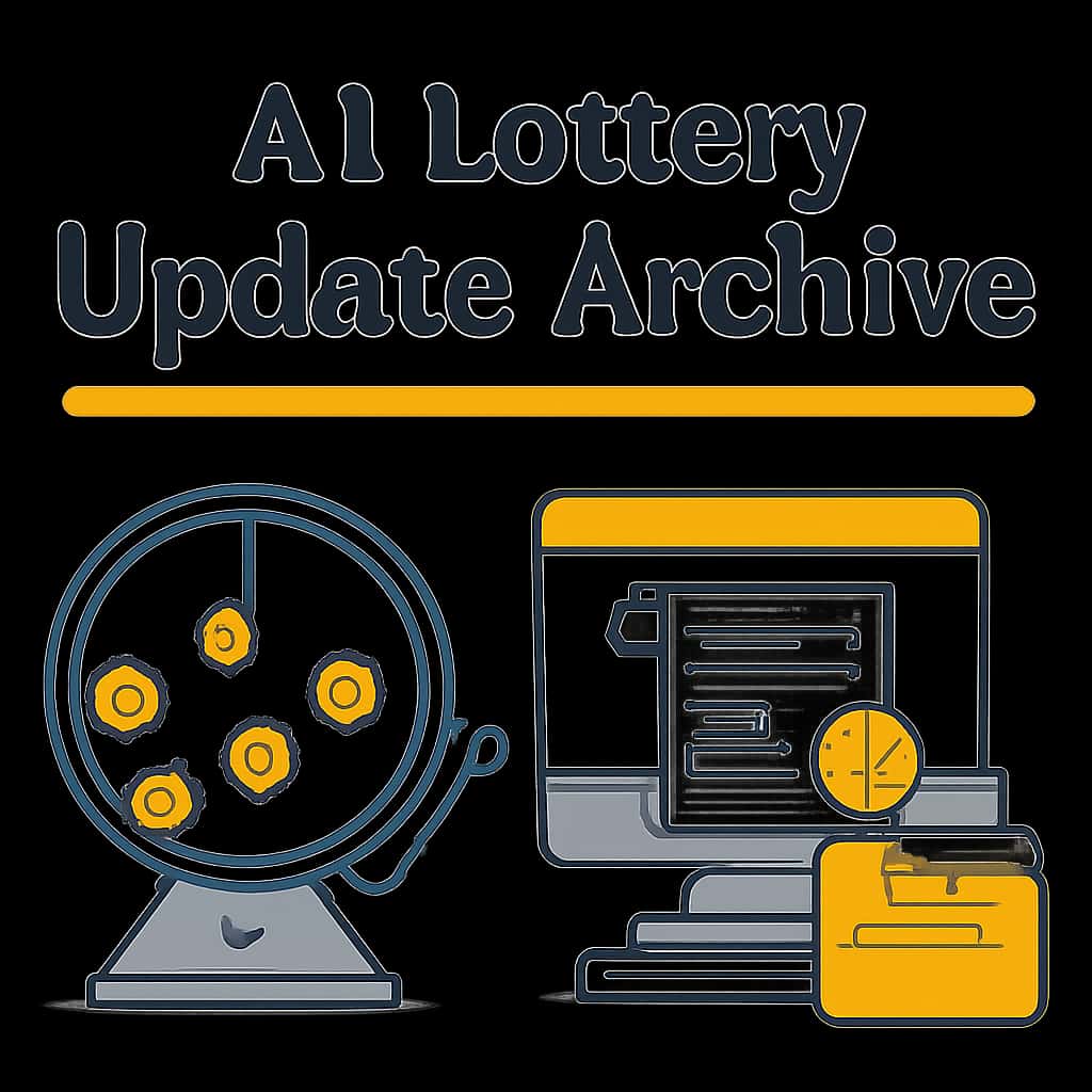 Diagram illustrating aspects of the A1 lottery Update Archive.