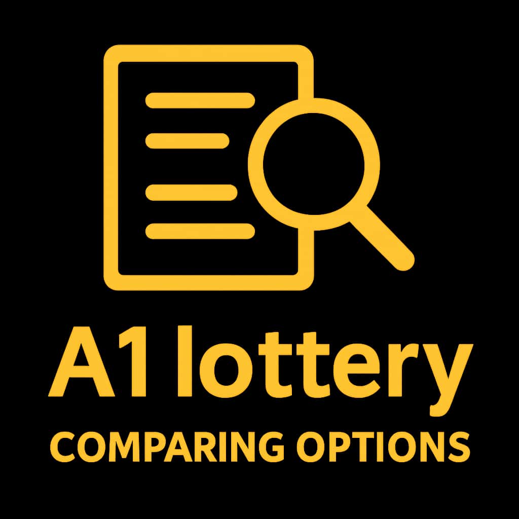 Icon representing Comparing A1 lottery Options.