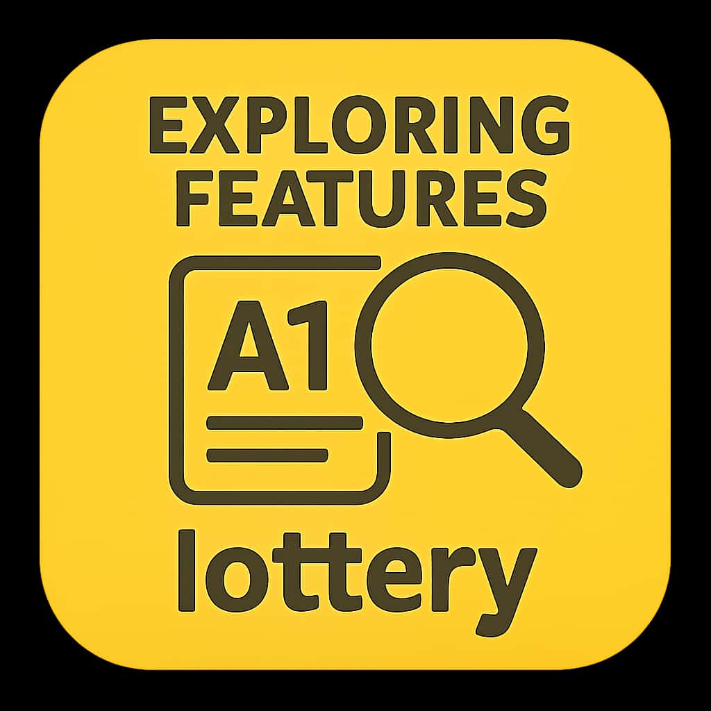 Minimal icon representing A1 lottery features.