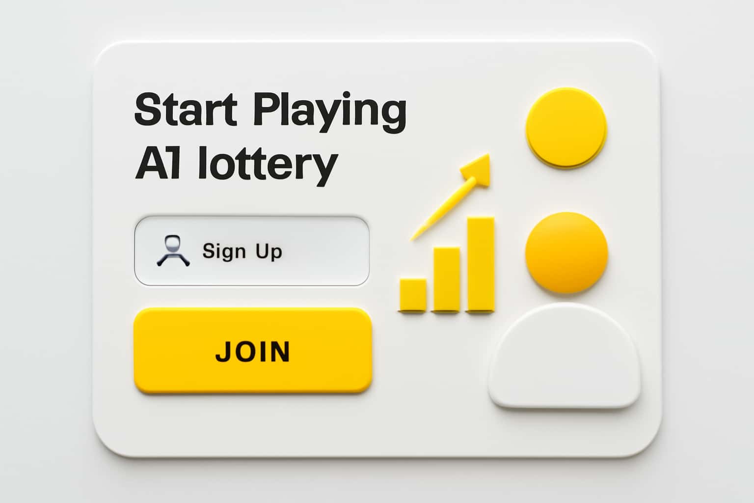 Start Playing A1 lottery - Sign Up Interface