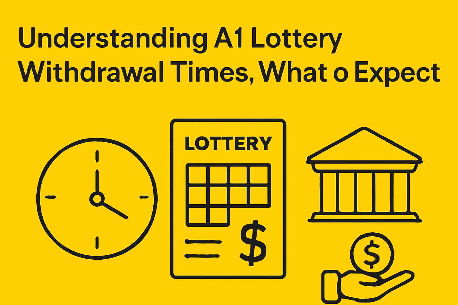 An informational scene depicting the management of A1 lottery settings.